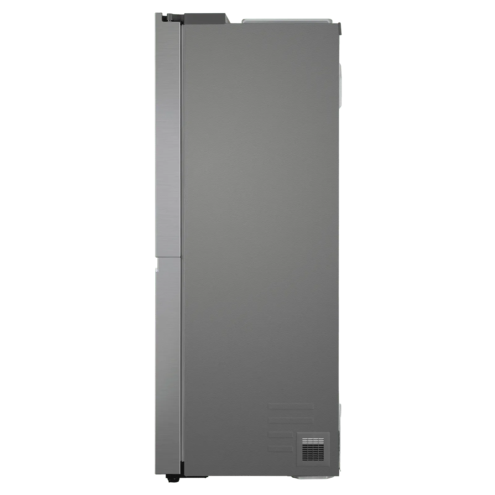 LG 650 Litres 3 Star Frost Free Side by Side Refrigerator (GL- B257HPZ3, Shiny  Steel)