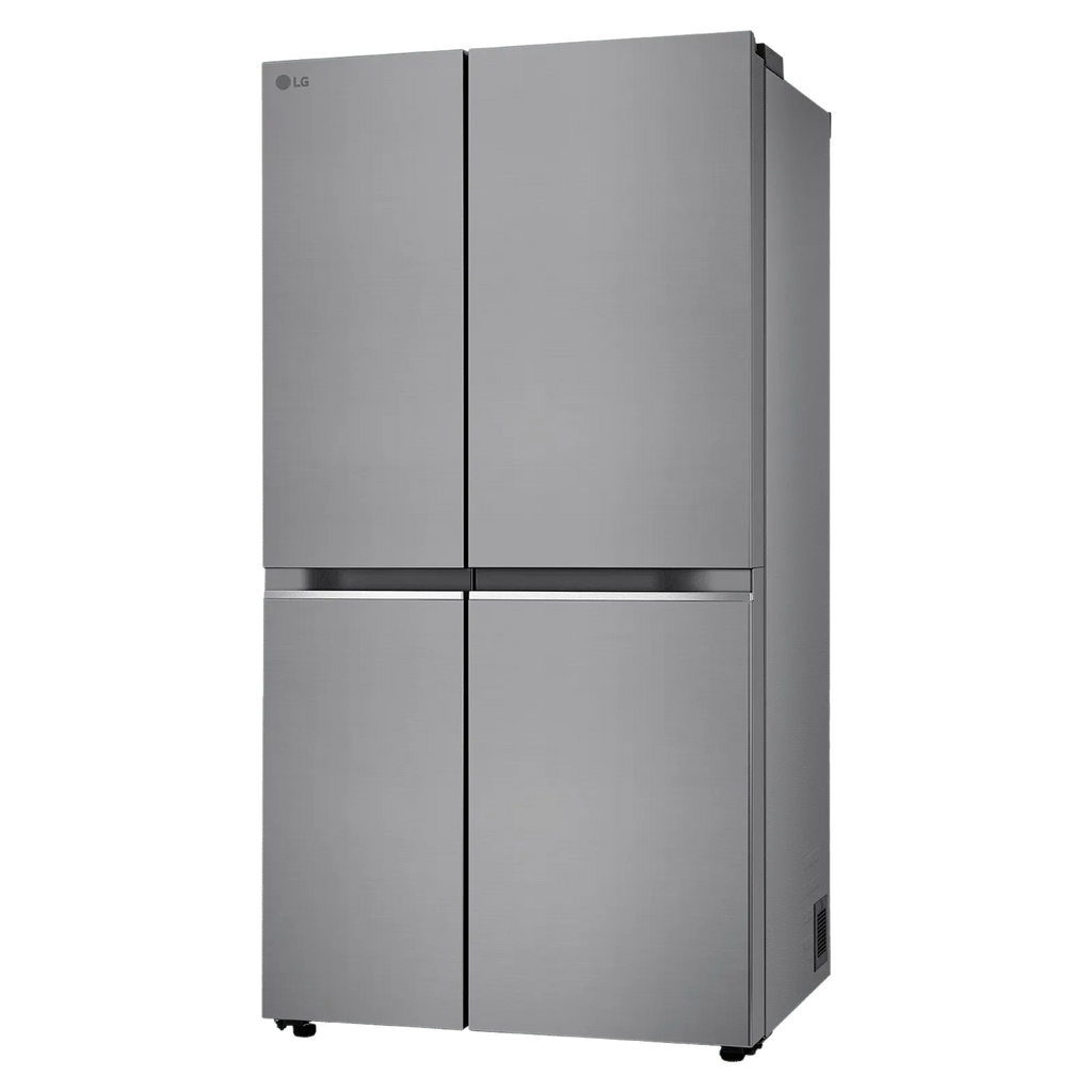 LG 650 Litres 3 Star Frost Free Side by Side Refrigerator (GL- B257HPZ3, Shiny  Steel)