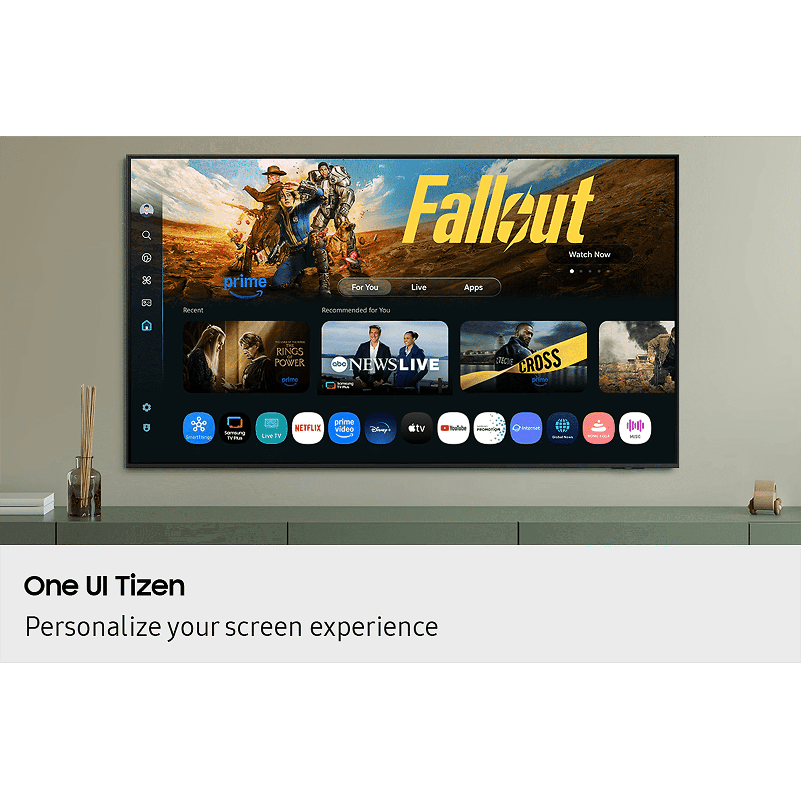SAMSUNG QEF1 109.22 cm (43 inch) 4K Ultra HD QLED Smart Tizen TV with Google Assistant (2025 model)