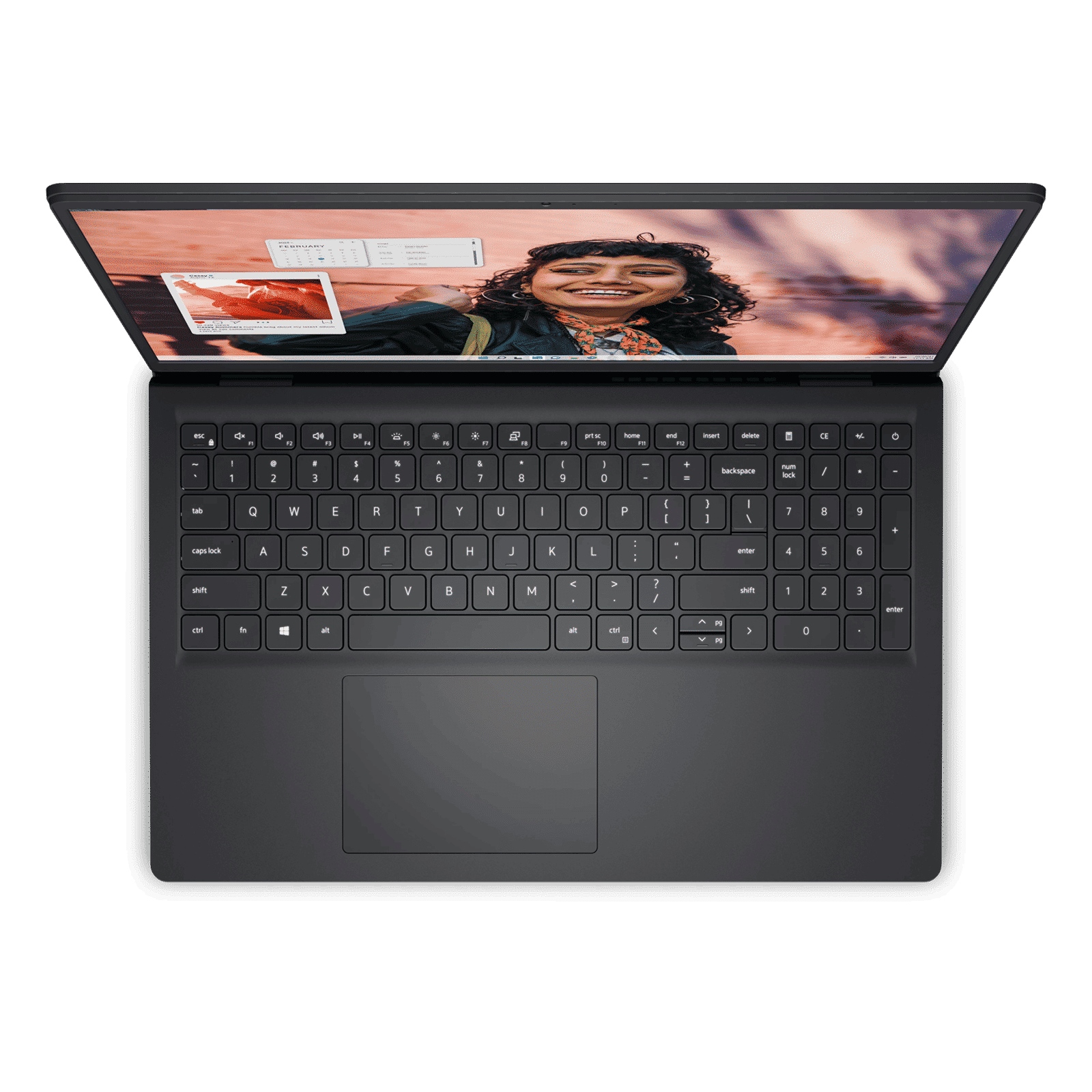 DELL DC 15250 Intel Core 3 Thin & Light Laptop (8GB, 512GB SSD, Windows 11, 15.6 inch Full HD IPS Display, MS Office Home 2024, Carbon Black, 1.66 KG)