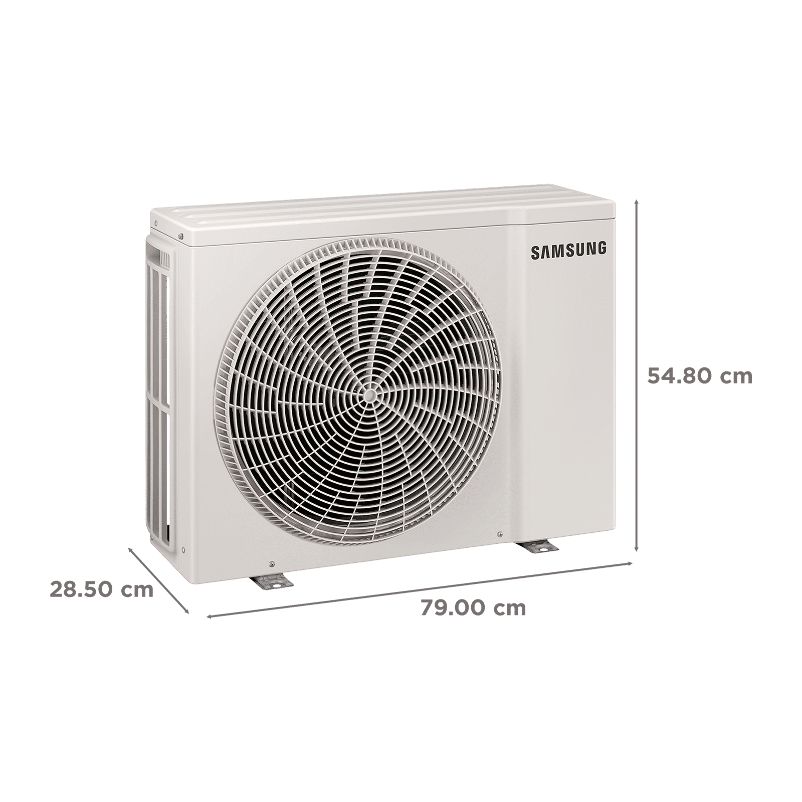 SAMSUNG AR60 5 in 1 Convertible 1.5 Ton 3 Star Inverter Split Smart AC with Voice Assistant (2026 Model, Copper Condenser, AR60H19D13WNNA)