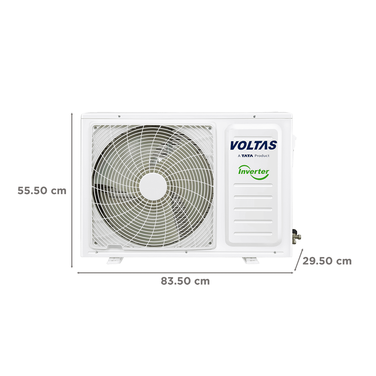 VOLTAS 183INV VERTIS AI ZEST GOLD Convertible 1.5 Ton 3 Star Inverter Split AC with Hidden Display (2026 Model, Copper Condenser, 4504075)