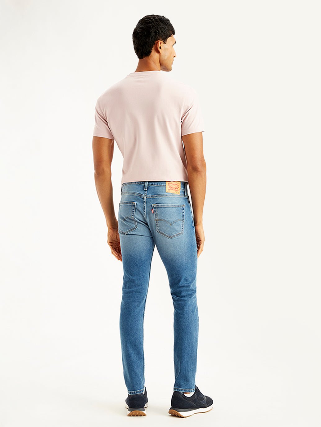 Men's 512 Blue Slim Tapered Fit Mid Rise Jeans