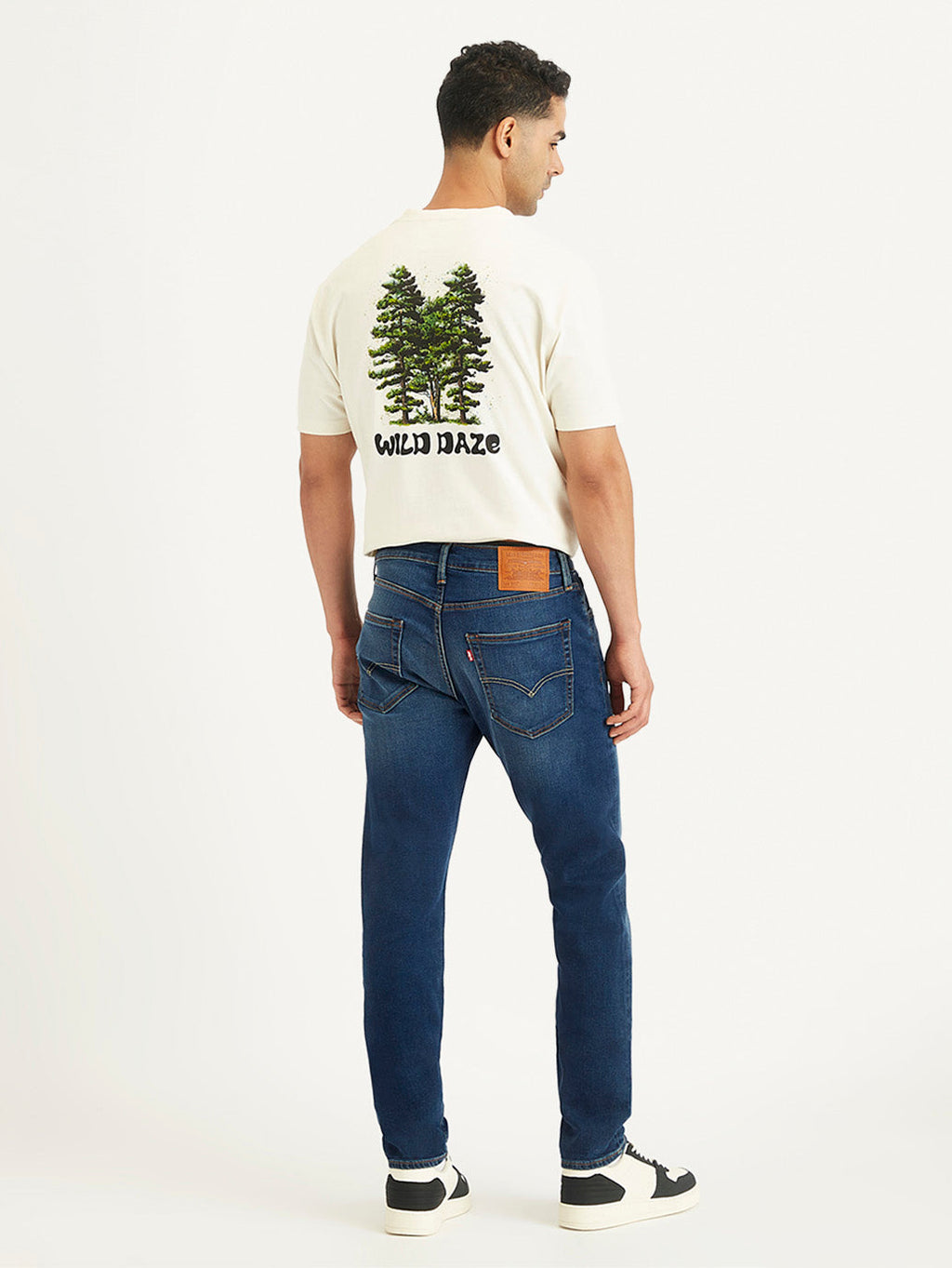 Men's 512 Blue Slim Tapered Fit Mid Rise Jeans