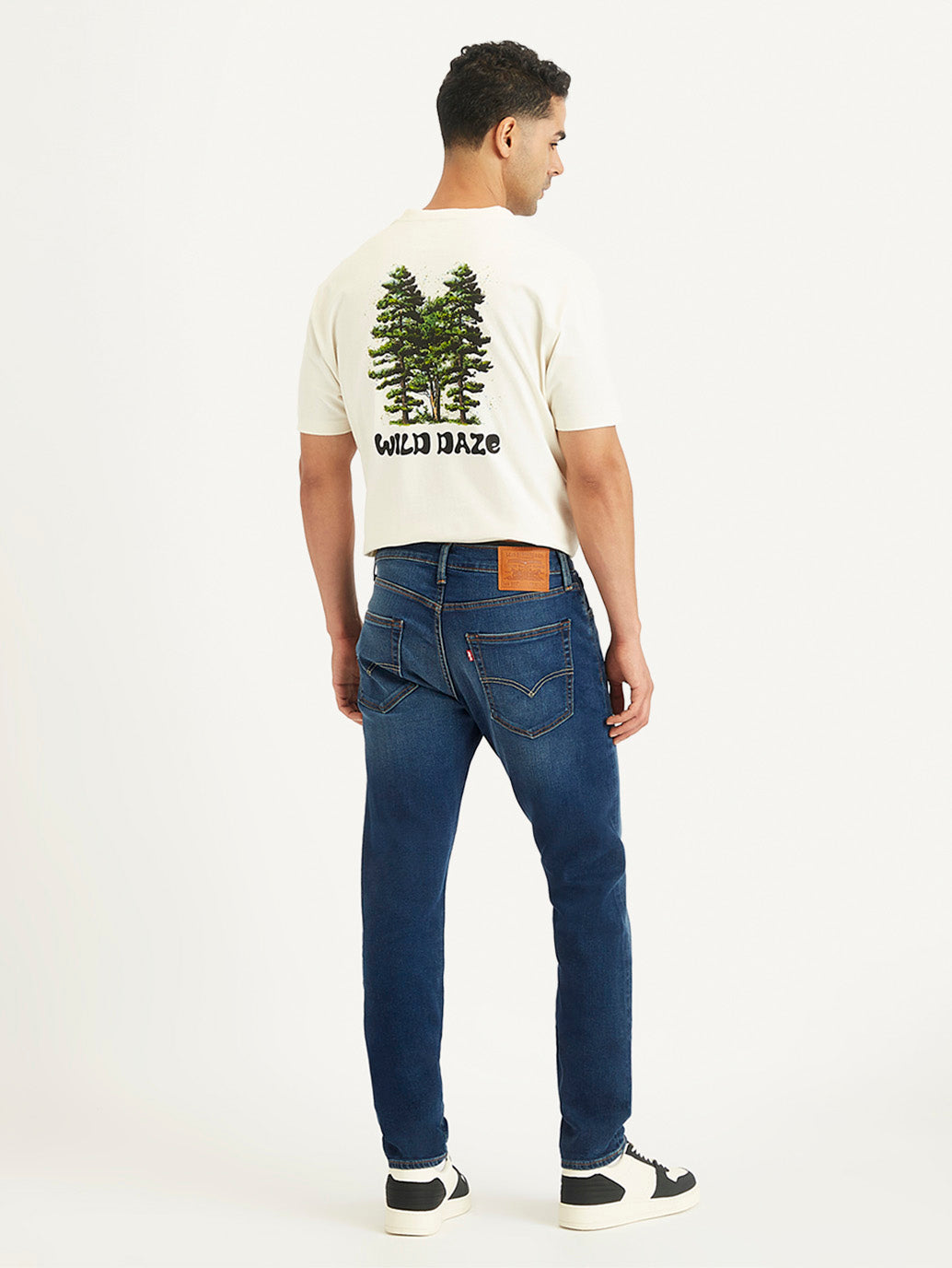 Men's 512 Blue Slim Tapered Fit Mid Rise Jeans