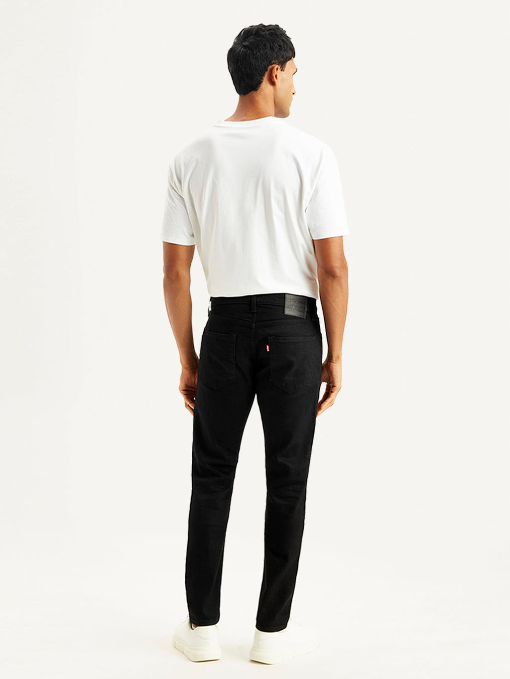 Men's 512 Black Slim Tapered Fit Mid Rise Jeans