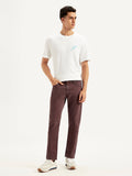 Men's 512 Brown Slim Tapered Fit Mid Rise Jeans