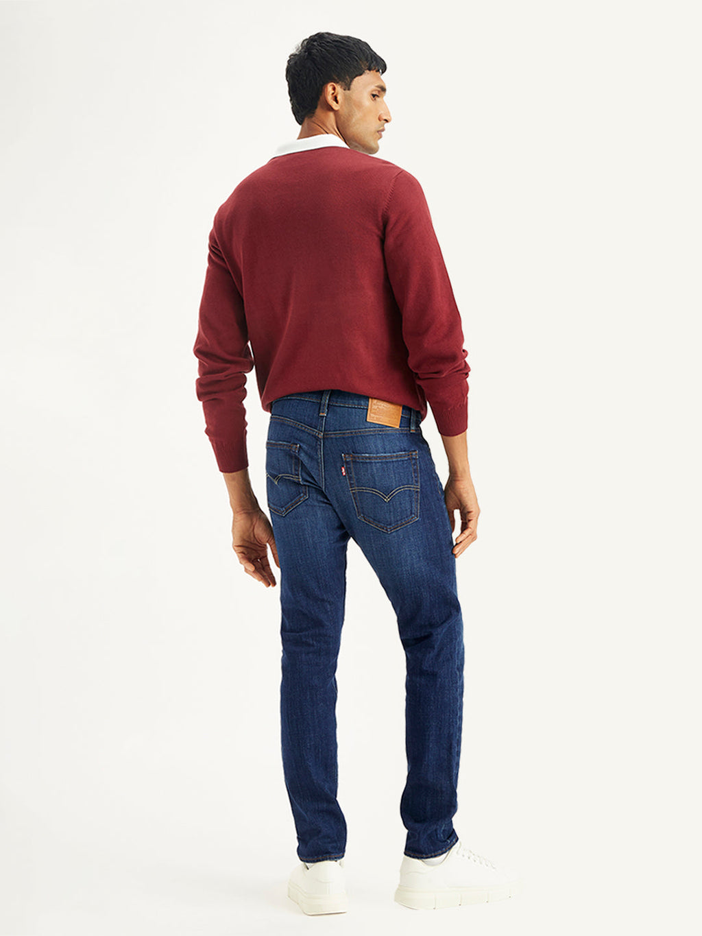 Men's 512 Blue Slim Tapered Fit Mid Rise Jeans