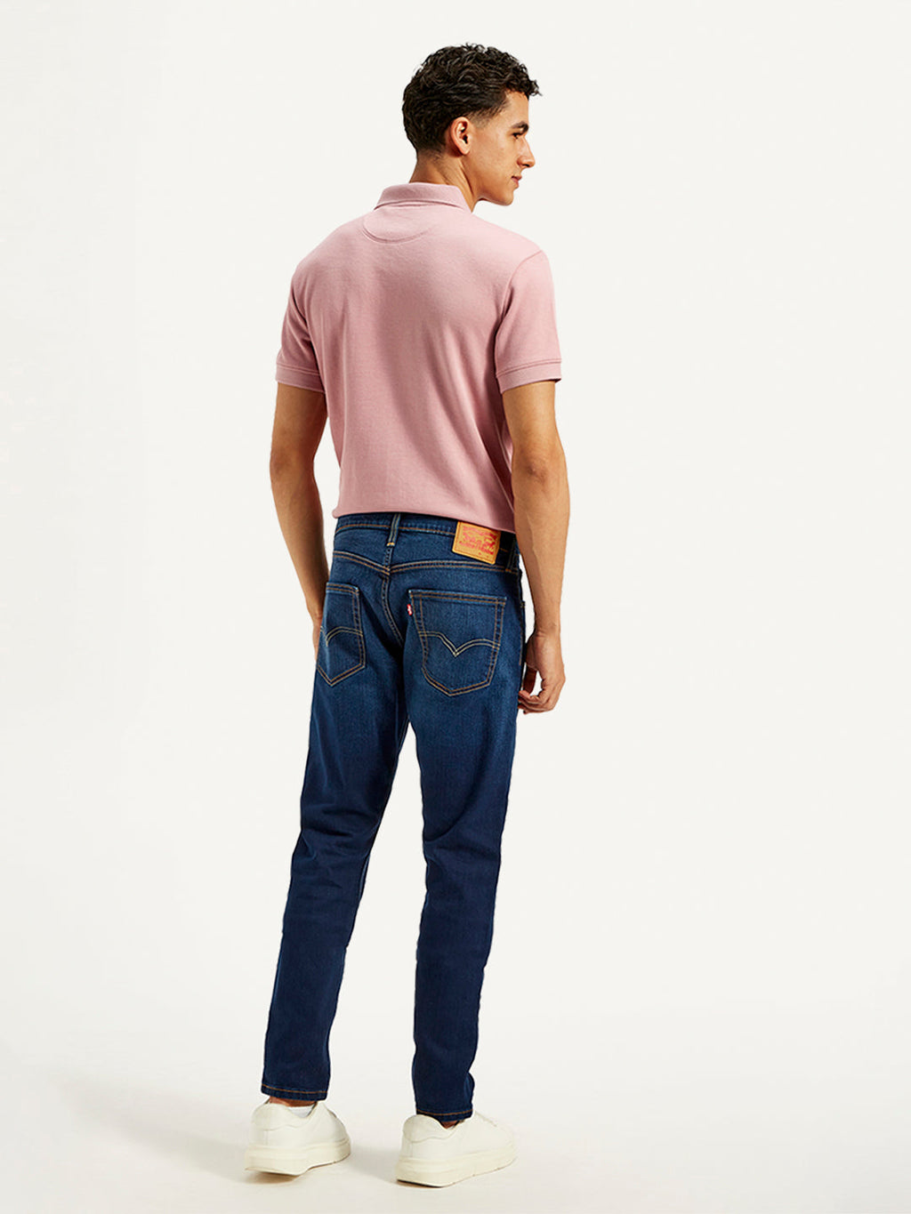 Men's 512 Blue Slim Tapered Fit Mid Rise Jeans