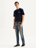 Men's 512 Blue Slim Tapered Fit Mid Rise Jeans