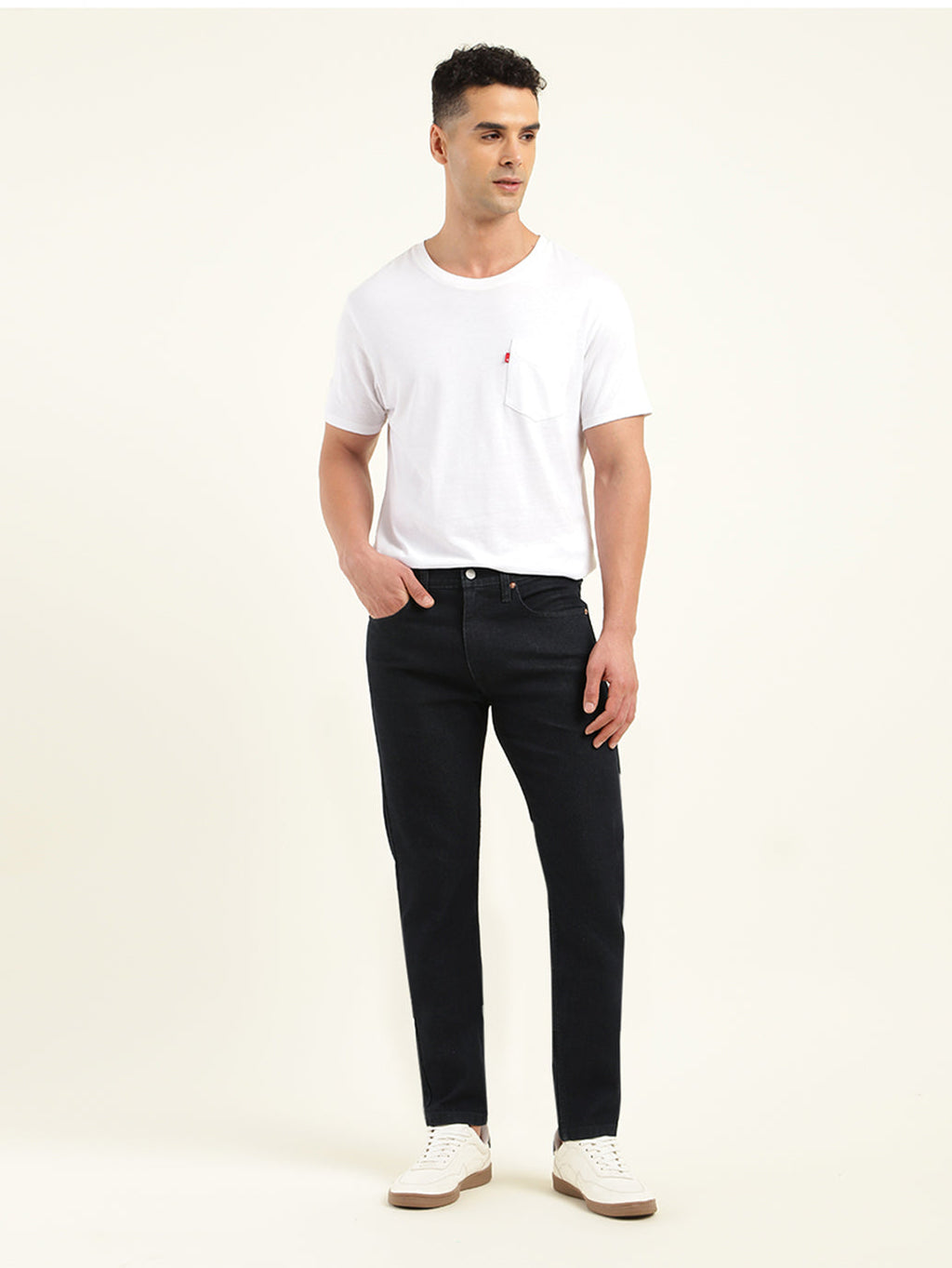 Men's 512 Dark Indigo Slim Tapered Fit Mid Rise Jeans