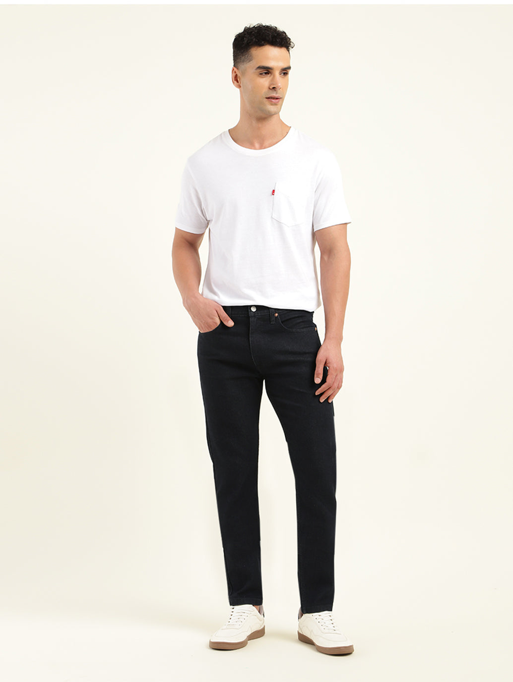 Men's 512 Dark Indigo Slim Tapered Fit Mid Rise Jeans