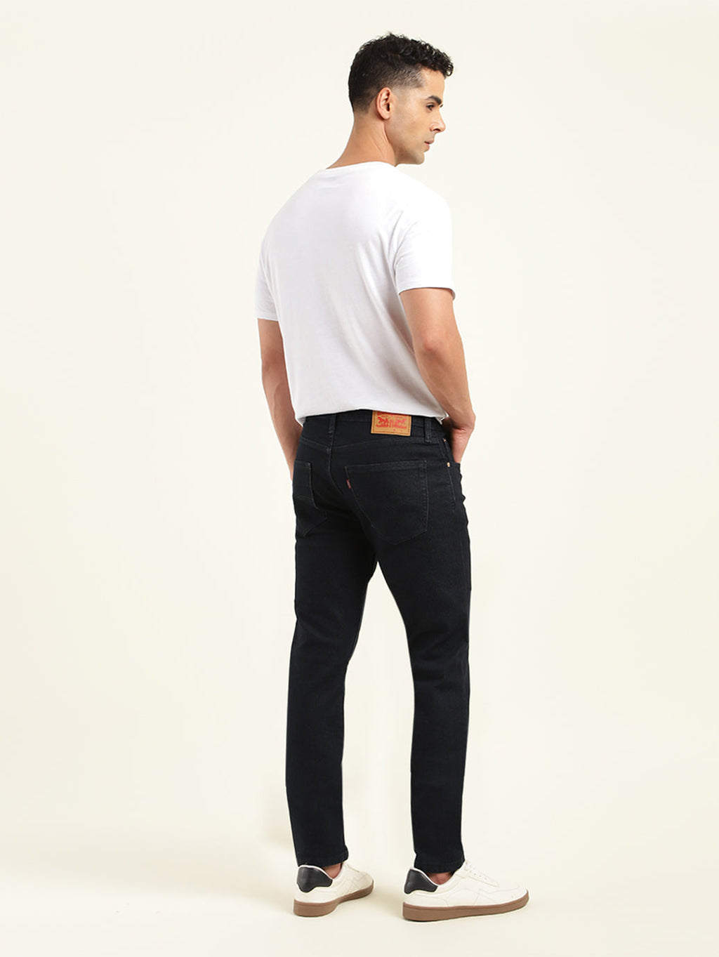 Men's 512 Dark Indigo Slim Tapered Fit Mid Rise Jeans