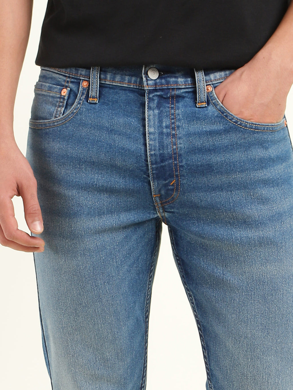 Men's 512 Indigo Slim Tapered Fit Mid Rise Jeans