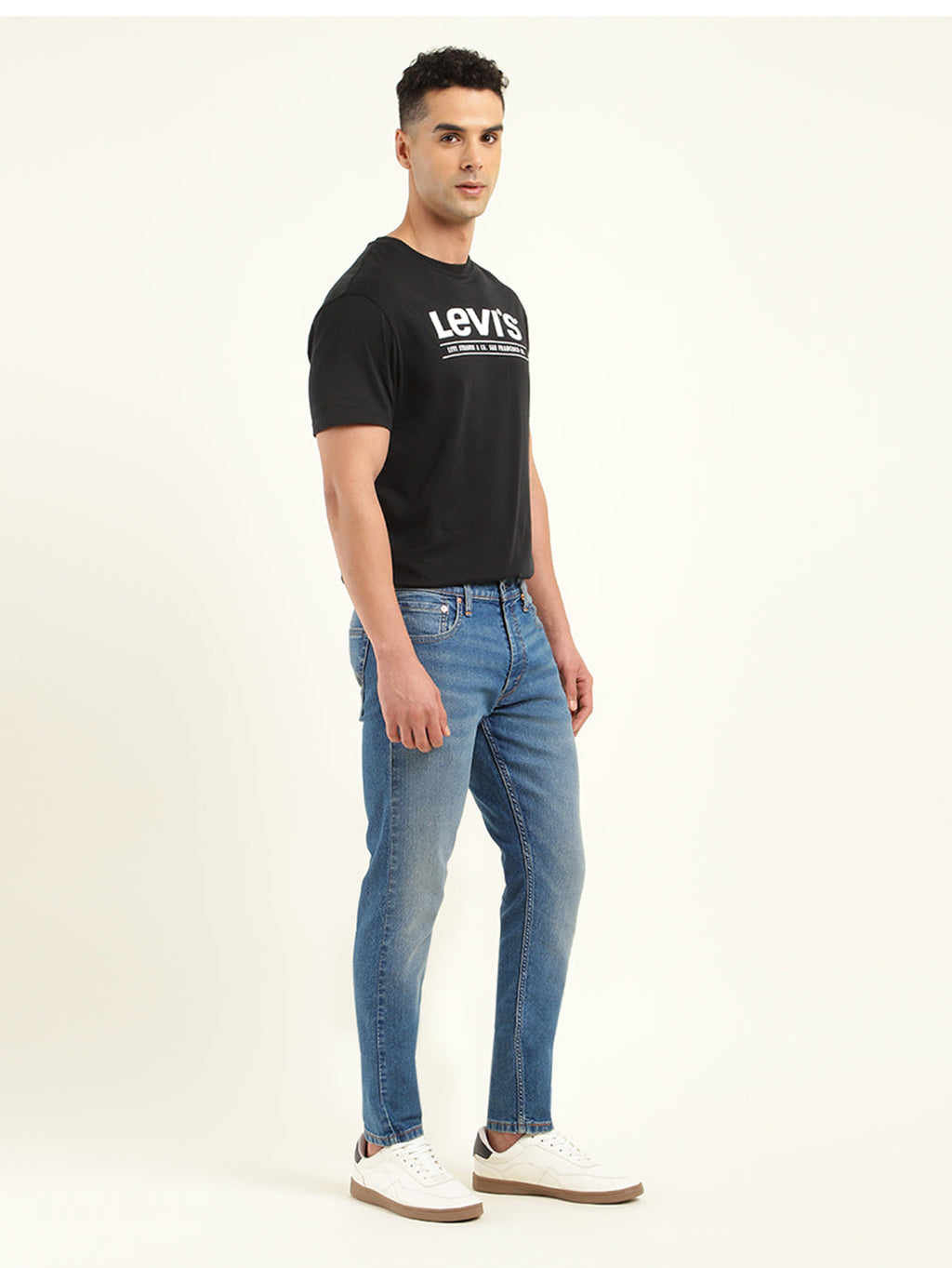 Men's 512 Indigo Slim Tapered Fit Mid Rise Jeans