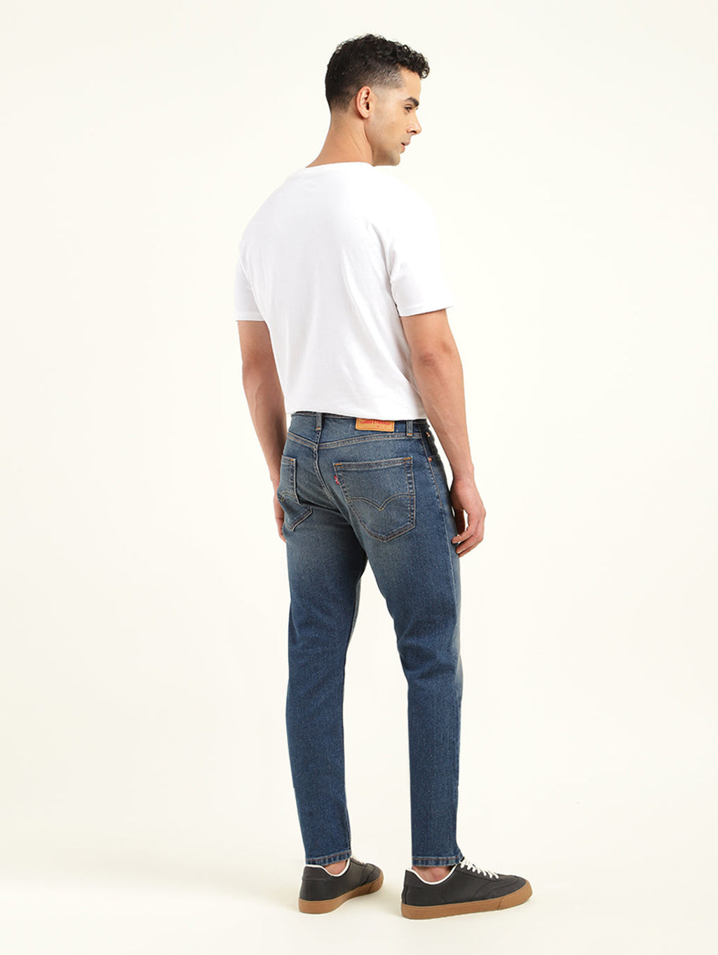 Men's 512 Blue Slim Tapered Fit Mid Rise Jeans