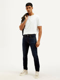 Men's 512 Navy Blue Slim Tapered Fit Mid Rise Jeans