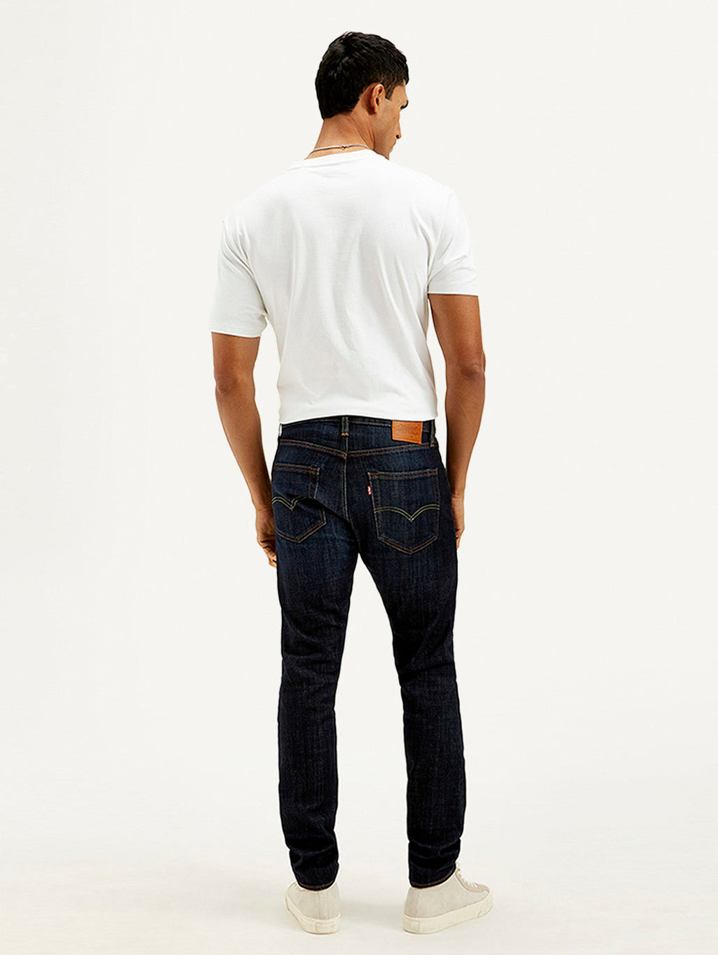 Men's 512 Navy Blue Slim Tapered Fit Mid Rise Jeans