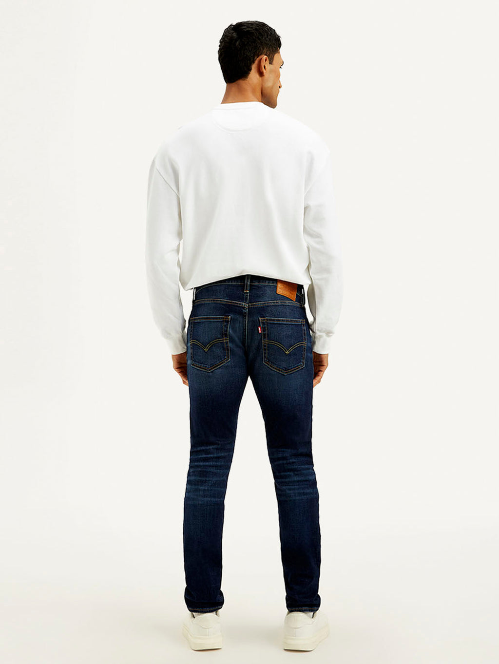 Men's 512 Blue Slim Tapered Fit Mid Rise Jeans
