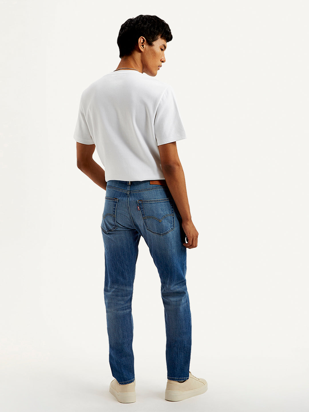 Men's 512 Blue Slim Tapered Fit Mid Rise Jeans