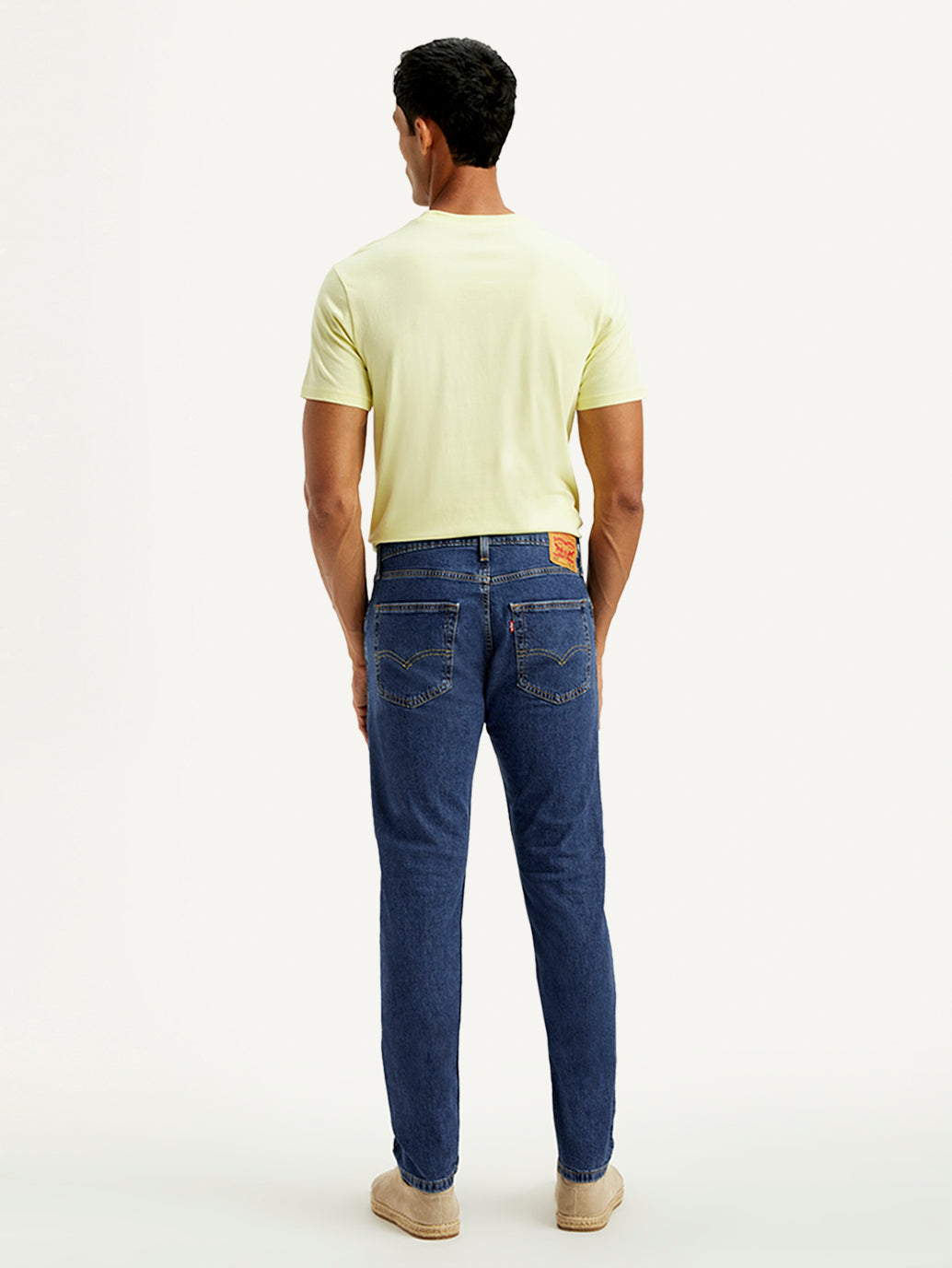 Men's 512 Blue Slim Tapered Fit Mid Rise Jeans