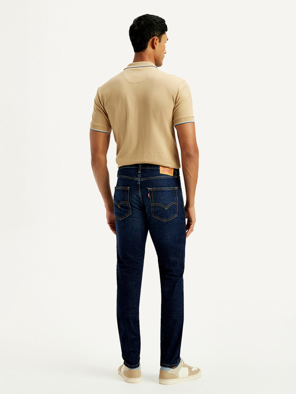Men's 512 Navy Slim Tapered Fit Mid Rise Jeans