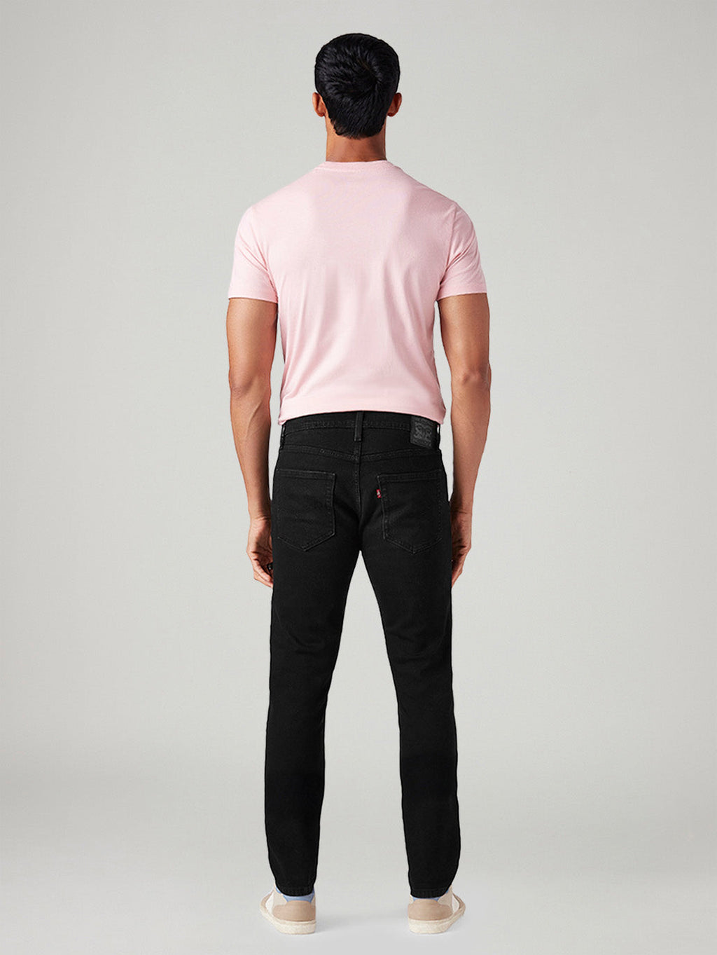 Men's 512 Black Slim Tapered Fit Mid Rise Jeans