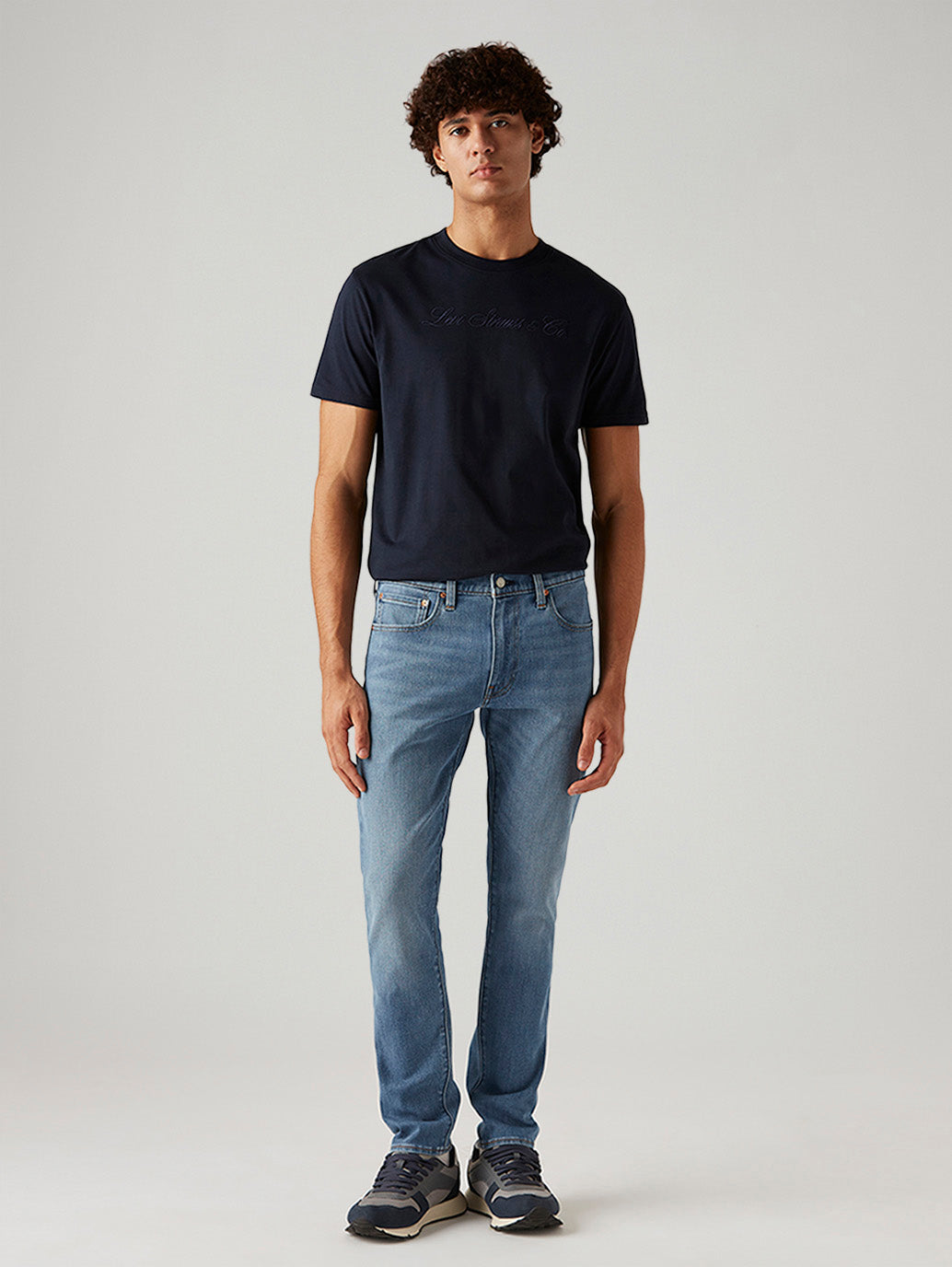 Men's 512 Light Blue Slim Tapered Fit Hyper Stretch Jeans