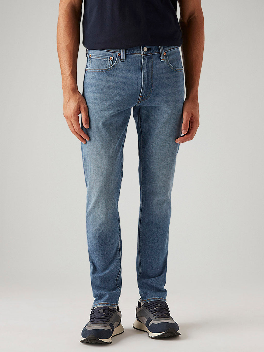 Men's 512 Light Blue Slim Tapered Fit Hyper Stretch Jeans