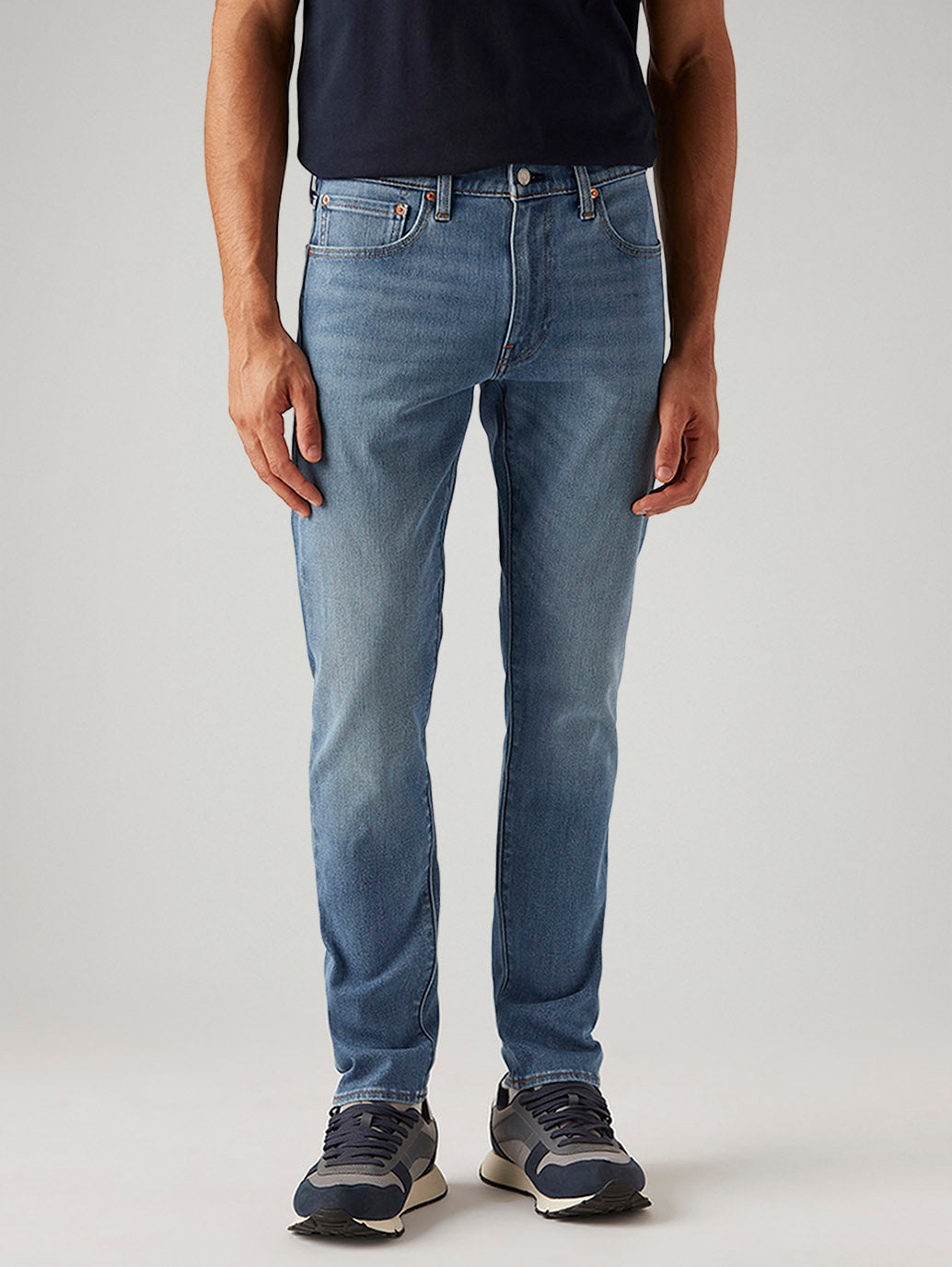 Men's 512 Light Blue Slim Tapered Fit Hyper Stretch Jeans