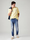 Men's 512 Blue Slim Tapered Fit Mid Rise Jeans