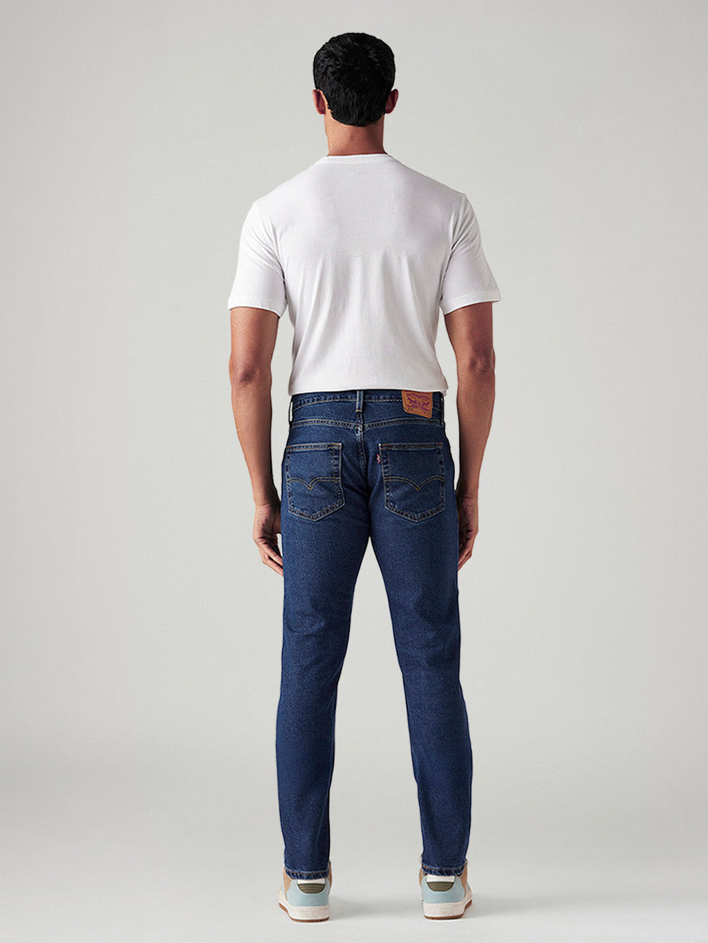 Men's 512 Blue Slim Tapered Fit Mid Rise Jeans