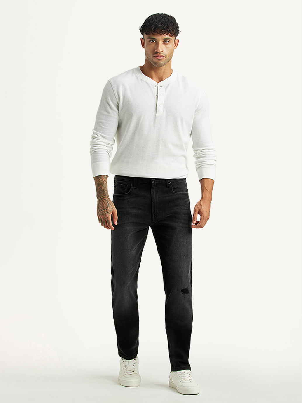 Men's 512 Black Slim Tapered Fit Hyper Stretch Jeans