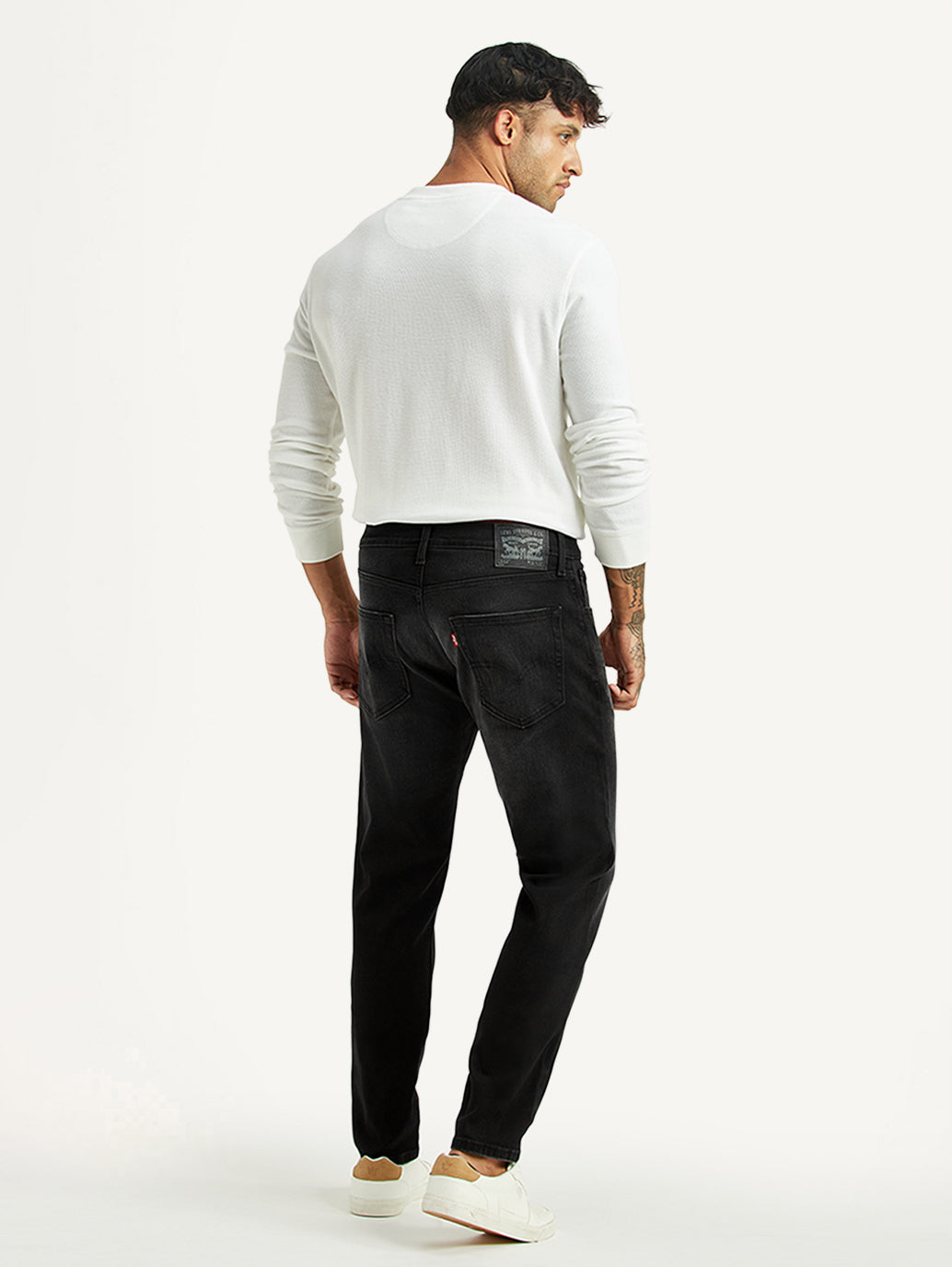 Men's 512 Black Slim Tapered Fit Hyper Stretch Jeans