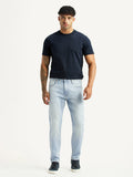 Men's 512 Light Blue Slim Tapered Fit Mid Rise Jeans