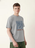 Men Oversized Cotton Tribal T-Shirt