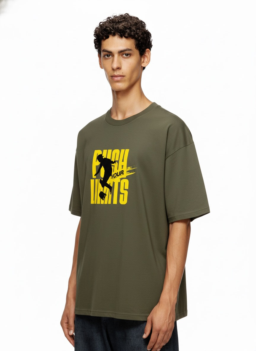 Men Oversized Cotton T-Shirt