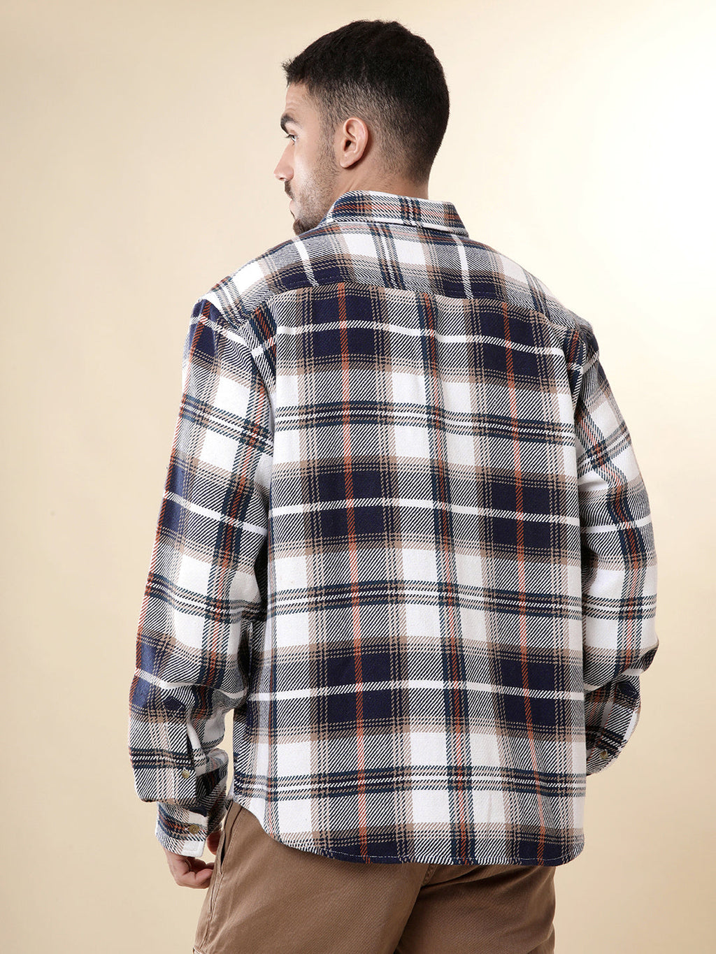 Ice Blue Classic Checked Shirt