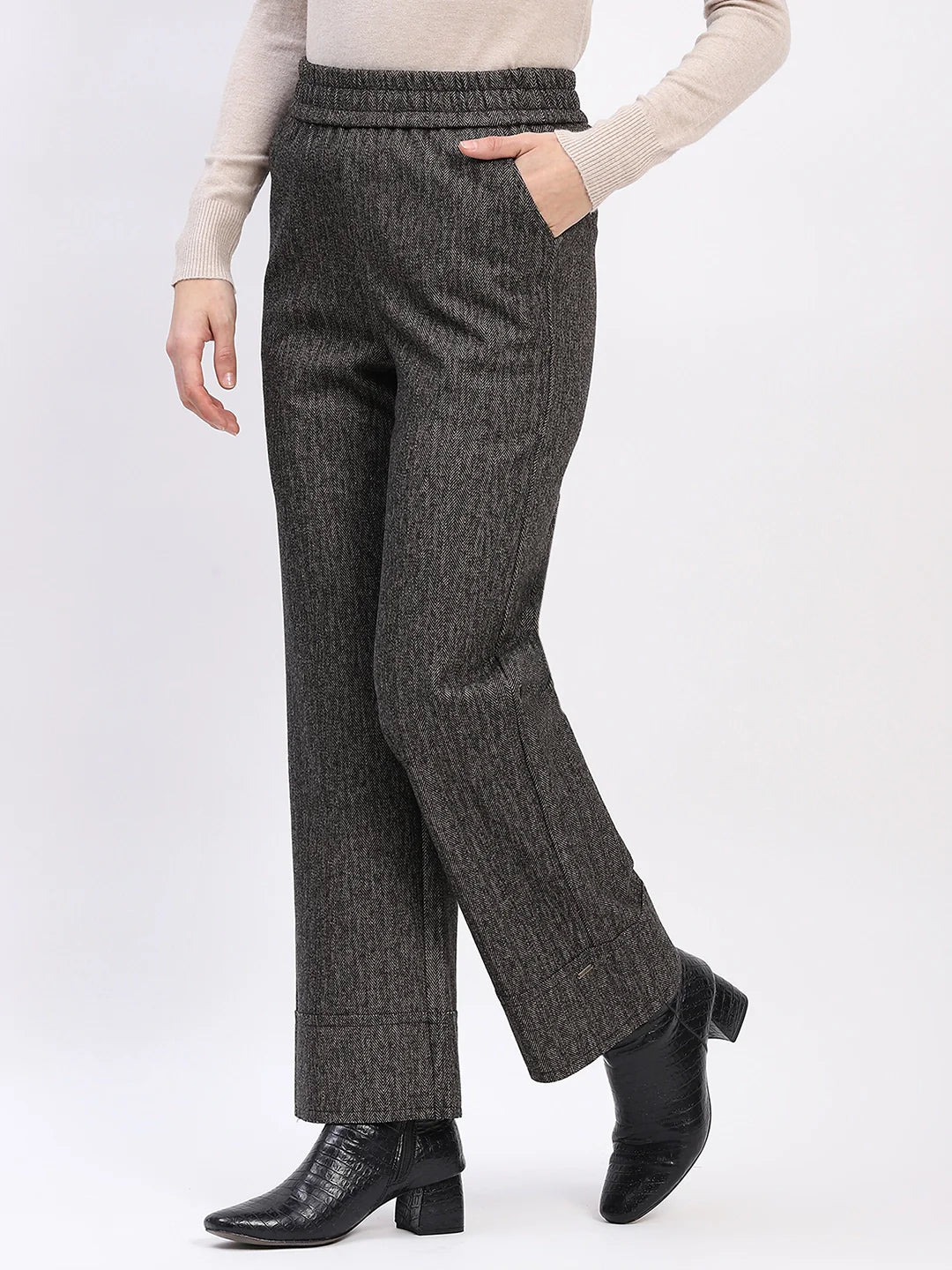 Pinstripe Chevron Winter Lower