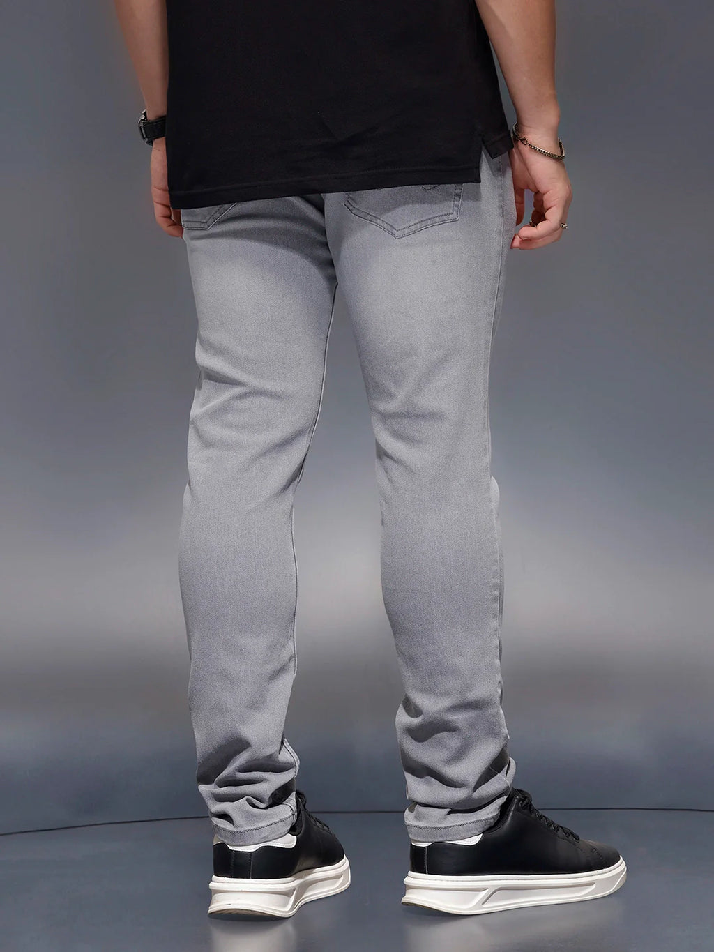 Classic Slim Fit Jeans   |  Grey
