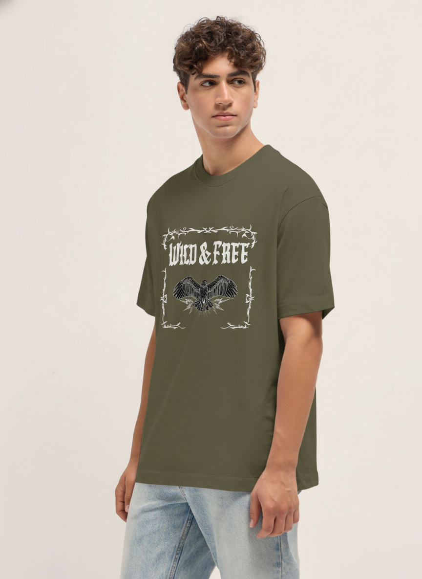 Men Oversized Cotton T-Shirt
