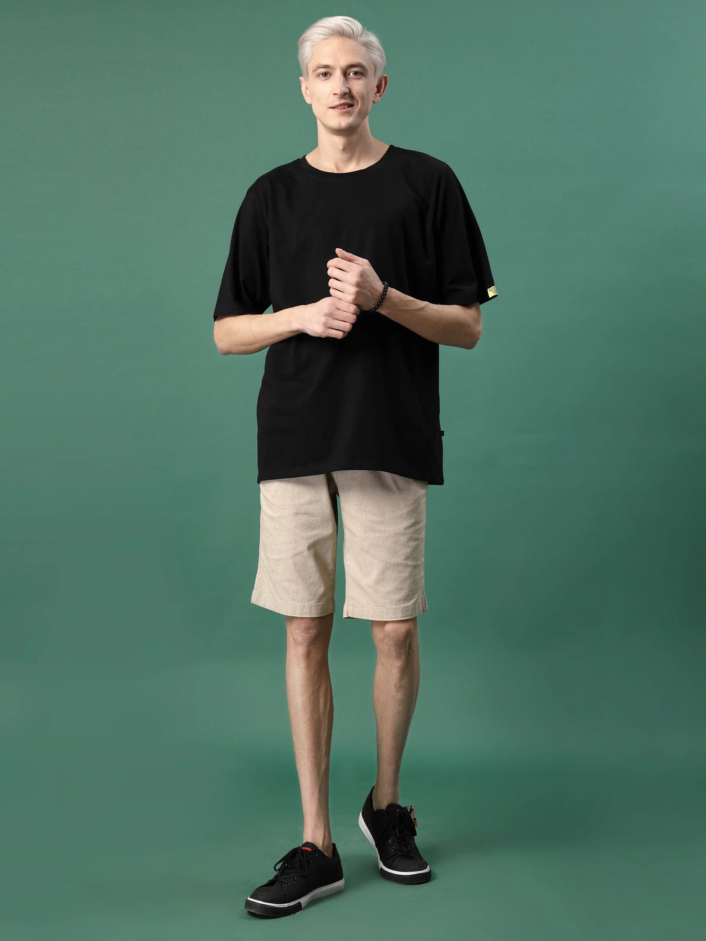 Men Effortless Cool  Oversized Cotton T-Shirt