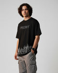 Men Printed Cotton Oversized T-Shirt