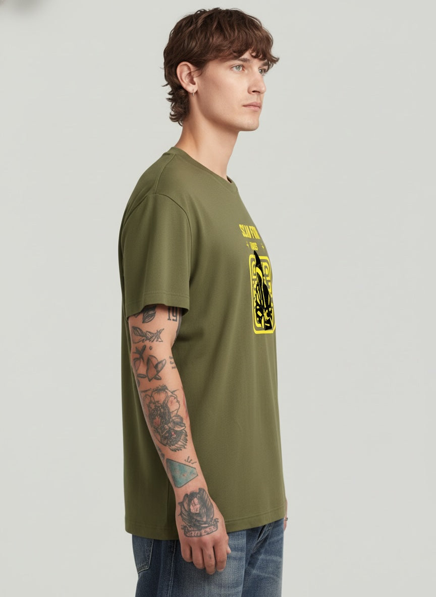 Men Oversized Cotton T-Shirt