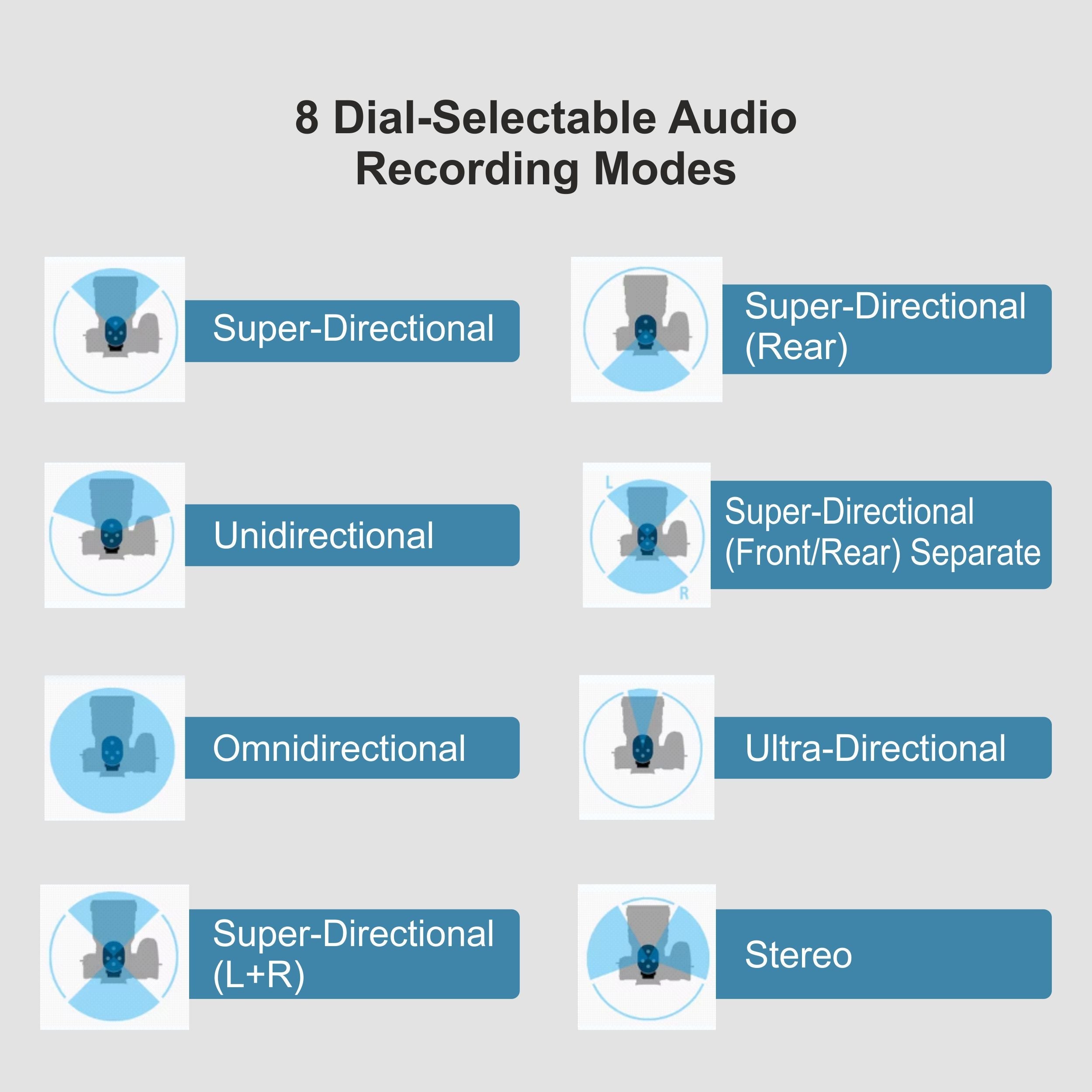 Sony ECM-M1 Digital Shotgun Camera Microphone | Eight Audio Recording Modes | Compact Microphone, Ideal for YouTubers | Vlogging & Content Creation | Interviews & Wedding Filmmakers