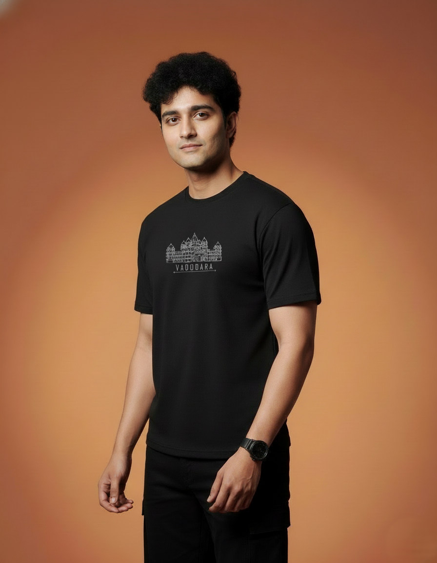 Men Printed Regular Cotton T-Shirt