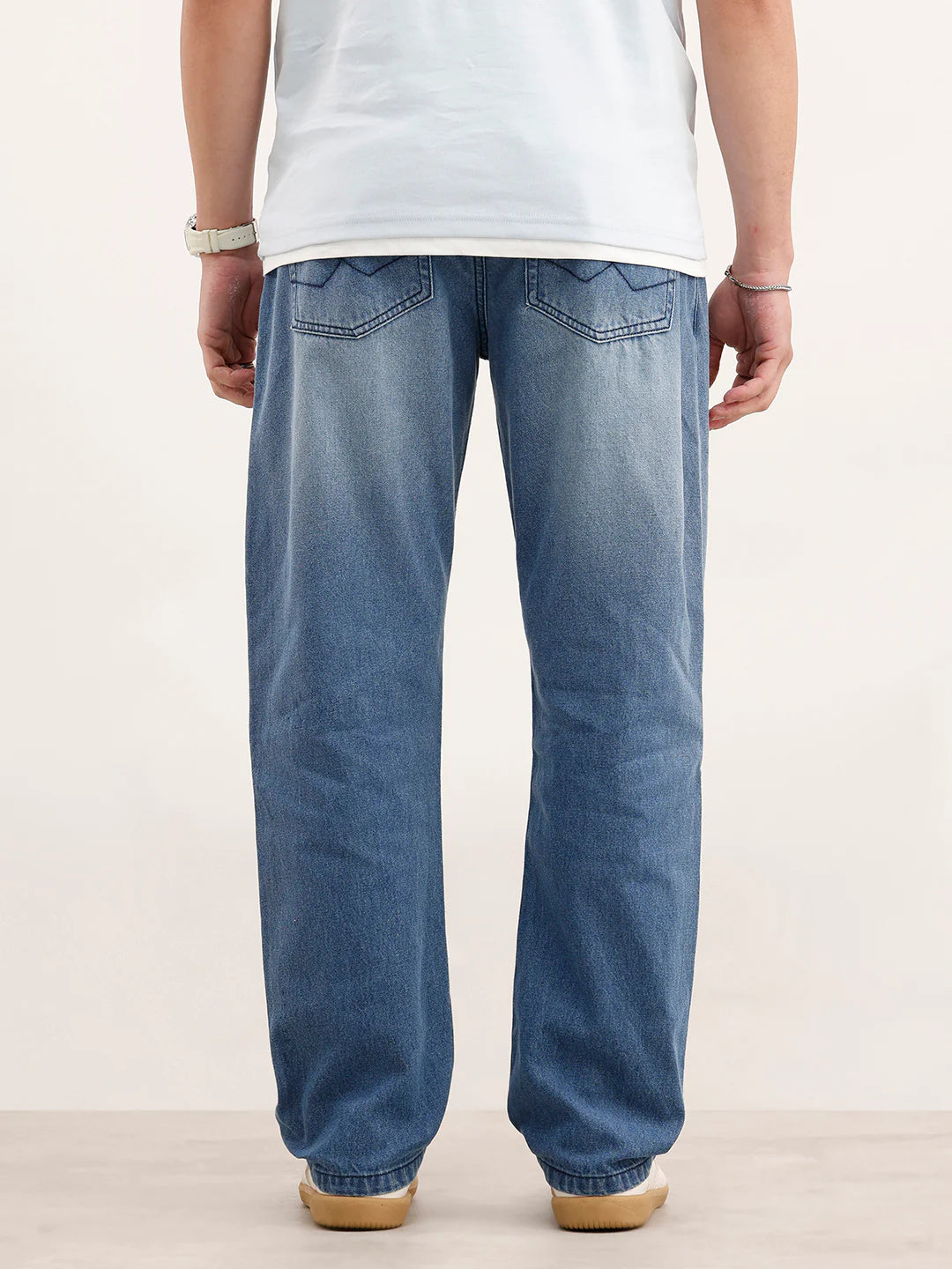 Anti Fit Denim Jeans  | Light Blue