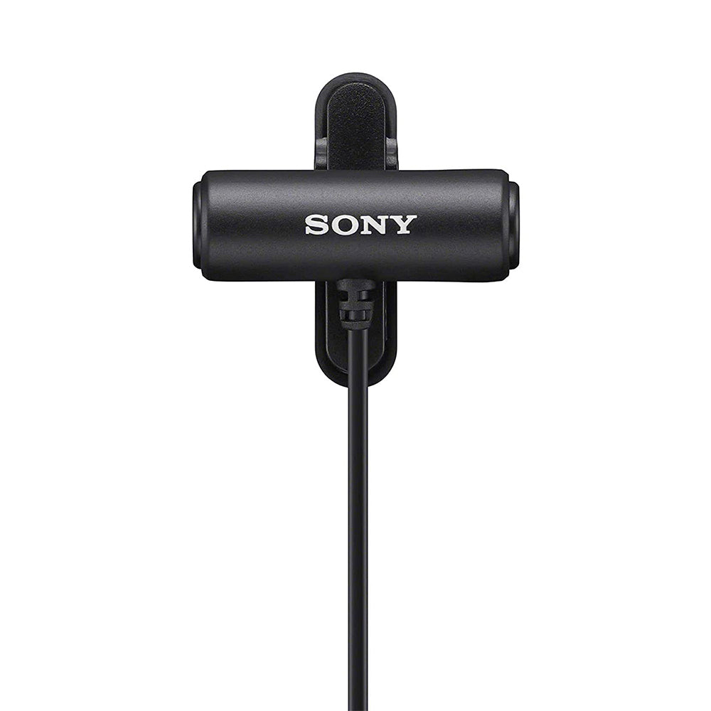 ECM-LV1 Stereo Lavalier Microphone with High-Quality Digital Audio