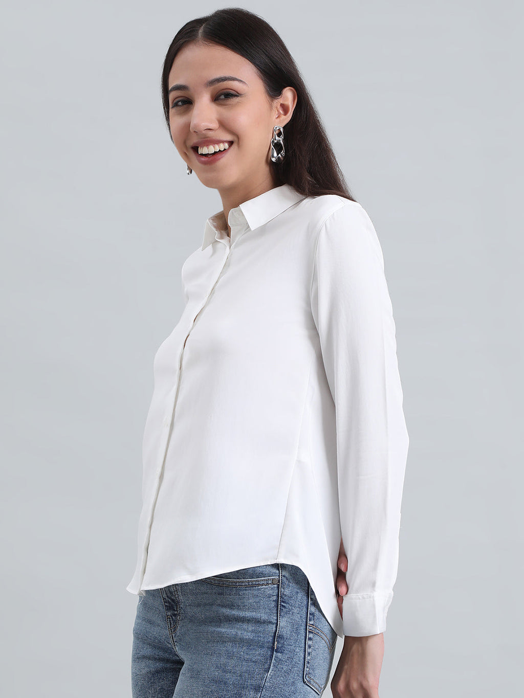 Rayon Classic Collar Shirt