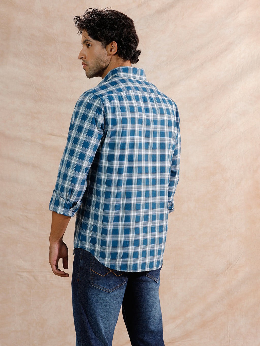 Pop Tone Regular Fit Shirt | Blue